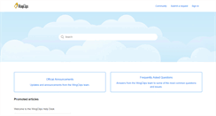 Desktop Screenshot of help.wingclips.com